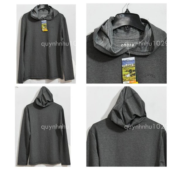 Orvis Other - NWT Orvis men Northpoint pullover hoodie IN GRAY COLOR